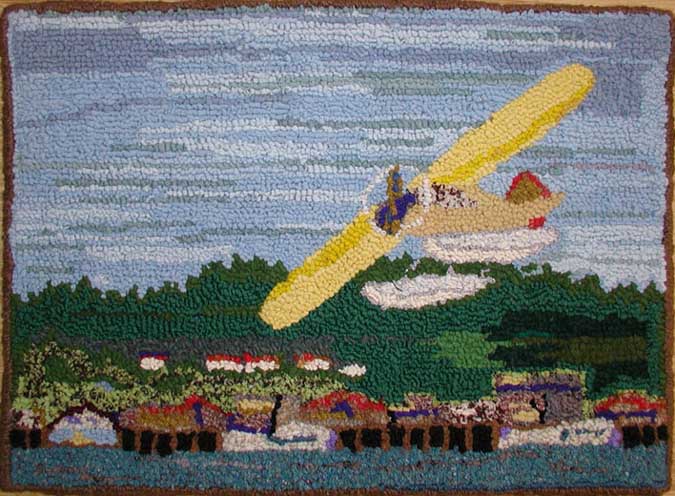seaplane rug